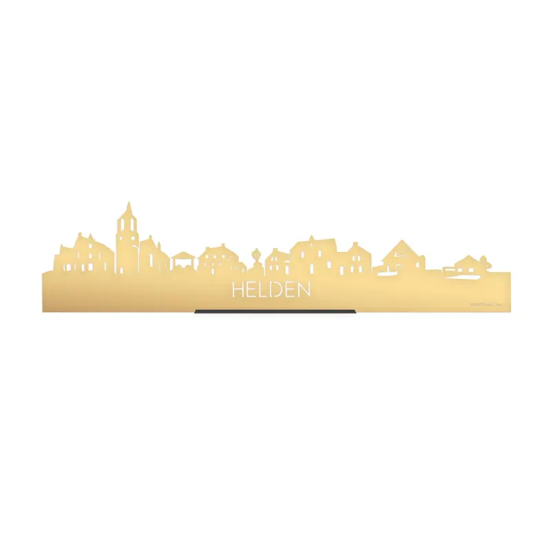 Standing Skyline Helden Goud Metallic