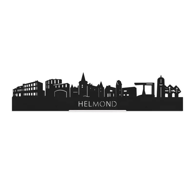 Standing Skyline Helmond Black