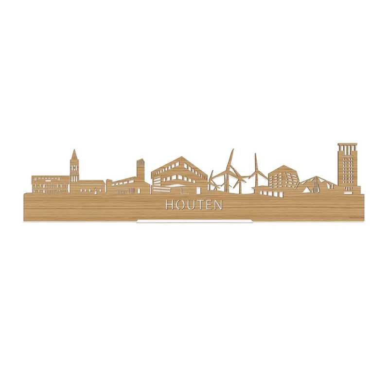 Standing Skyline Houten Bamboe