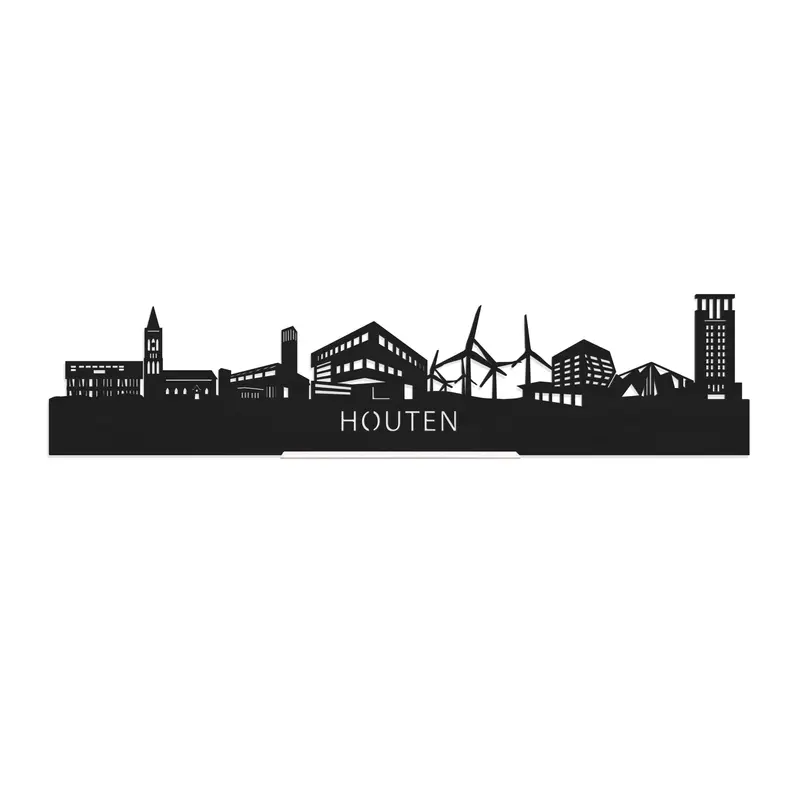 Standing Skyline Houten Black