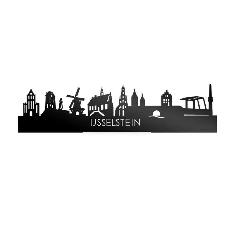 Standing Skyline IJsselstein Zwart Glanzend