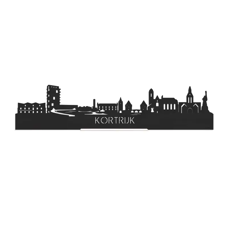 Standing Skyline Kortrijk Black