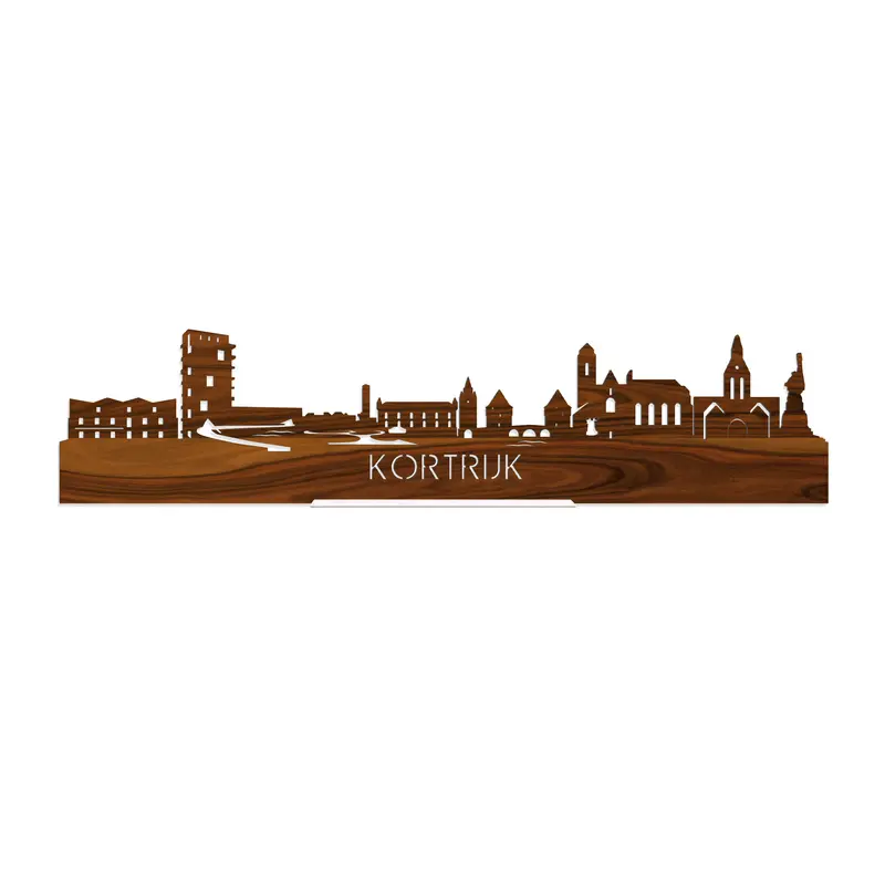 Standing Skyline Kortrijk Palissander
