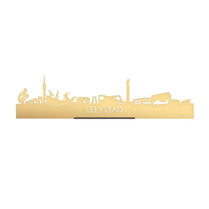 Standing Skyline Lelystad Goud Metallic