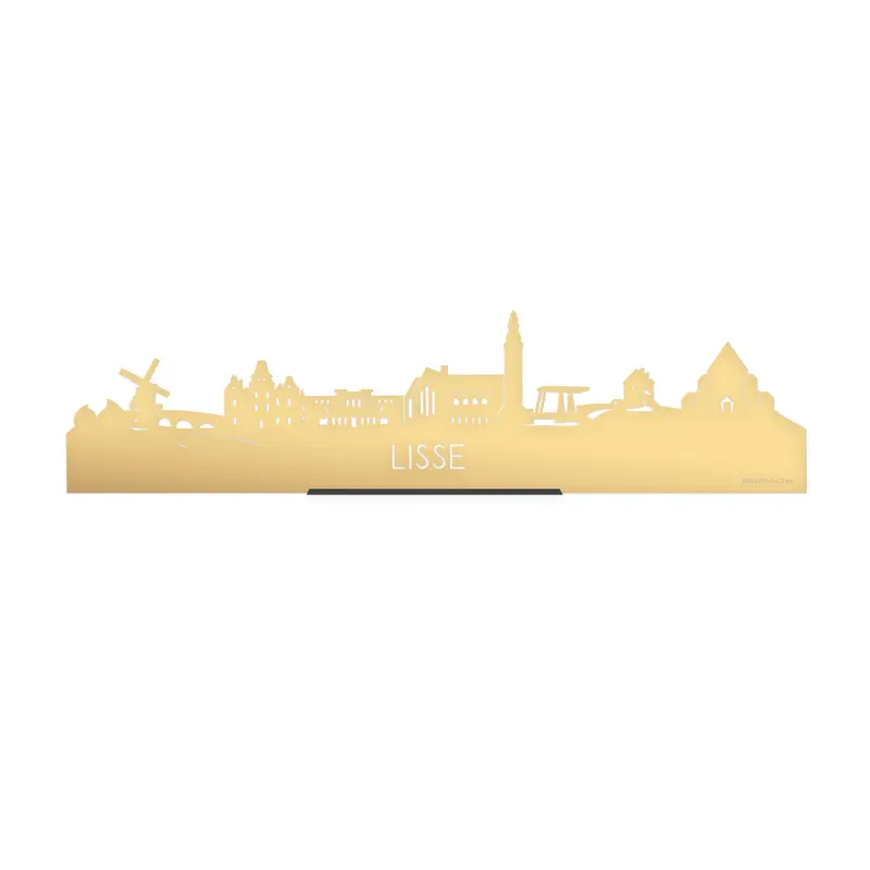 Standing Skyline Lisse Goud Metallic