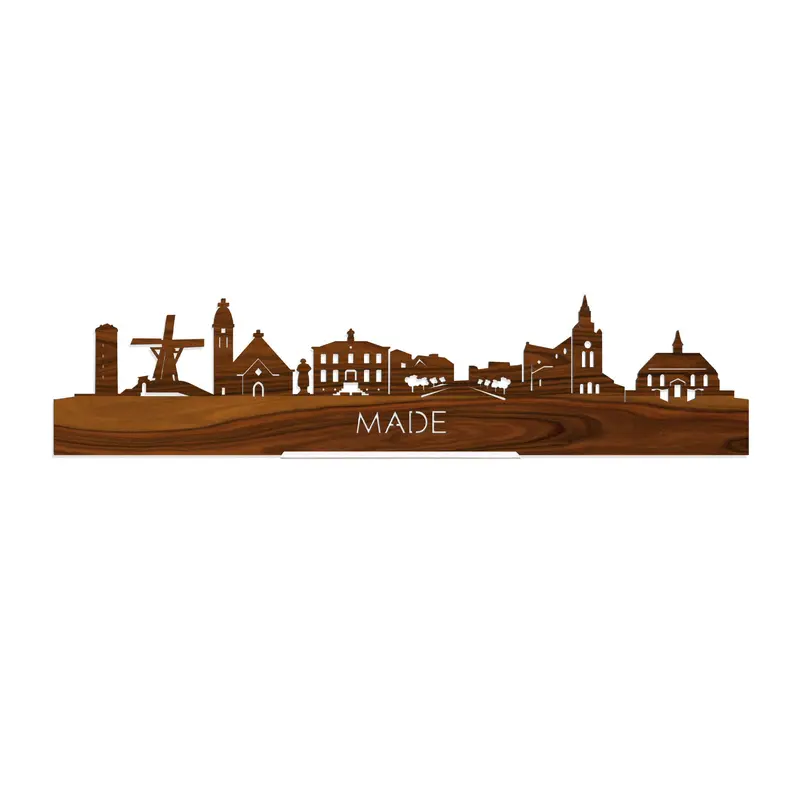 Standing Skyline Made Palissander