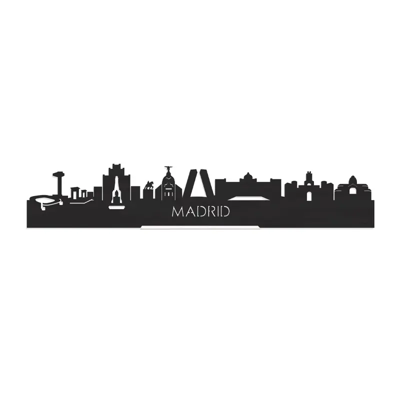 Standing Skyline Madrid Black