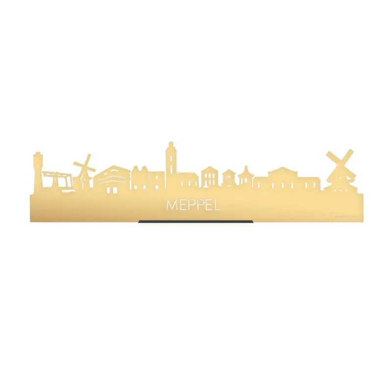 Standing Skyline Meppel Goud Metallic