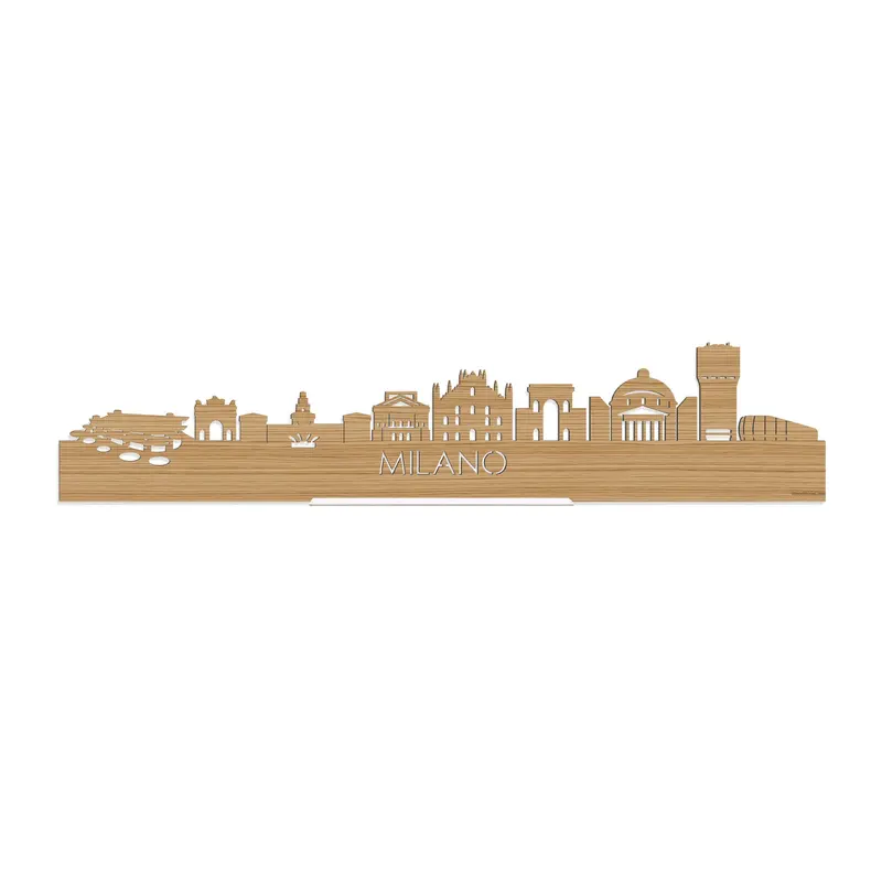 Standing Skyline Milano Bamboe