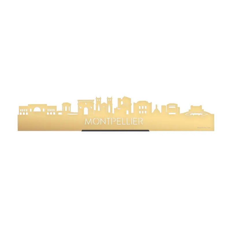 Standing Skyline Montpellier Goud Metallic