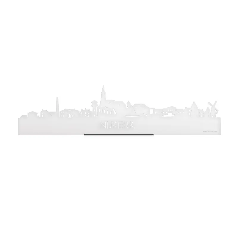 Standing Skyline Nijkerk Wit Glanzend