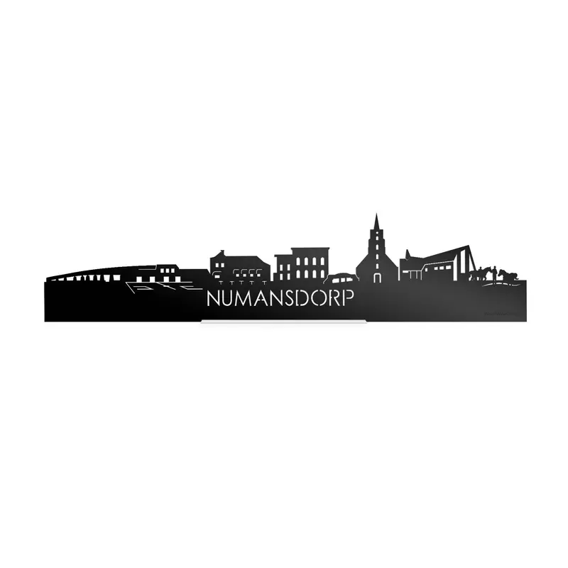Standing Skyline Numansdorp Zwart Glanzend
