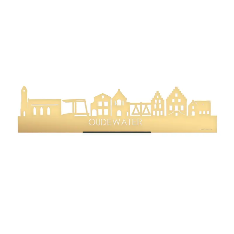 Standing Skyline Oudewater Goud Metallic