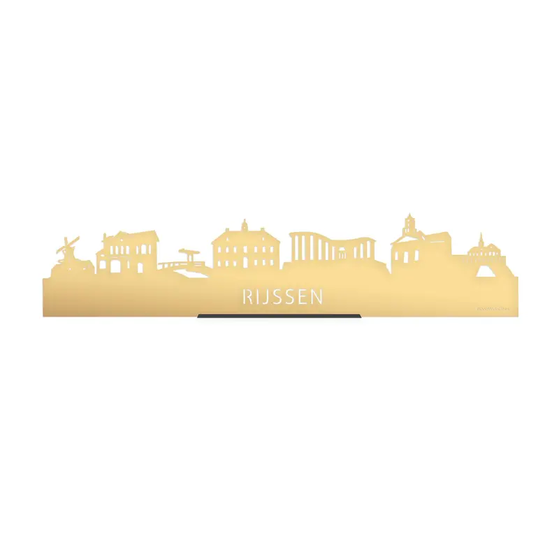 Standing Skyline Rijssen Goud Metallic
