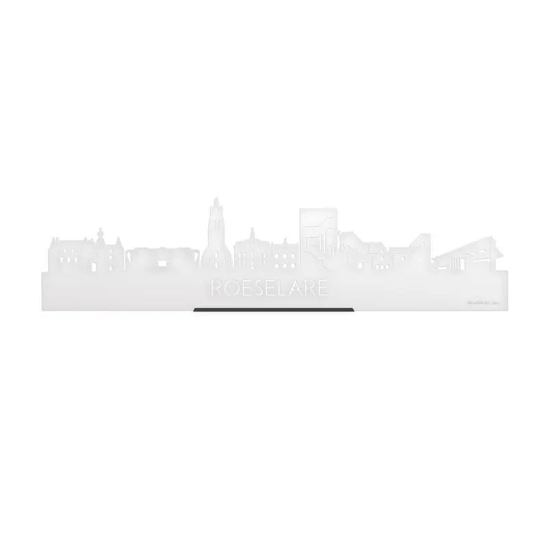 Standing Skyline Roeselare Wit Glanzend