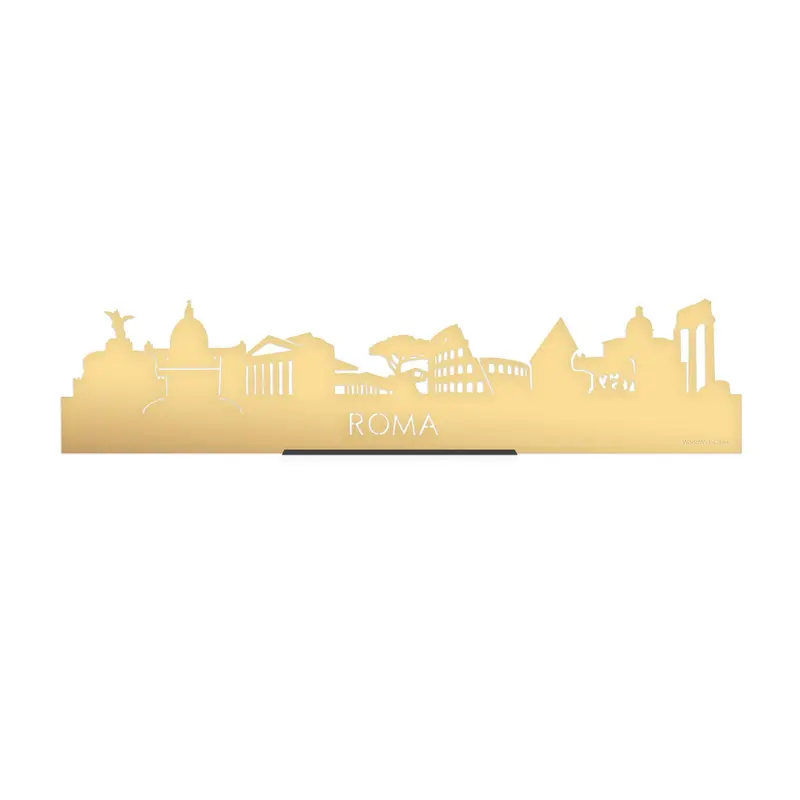 Standing Skyline Rome Goud Metallic