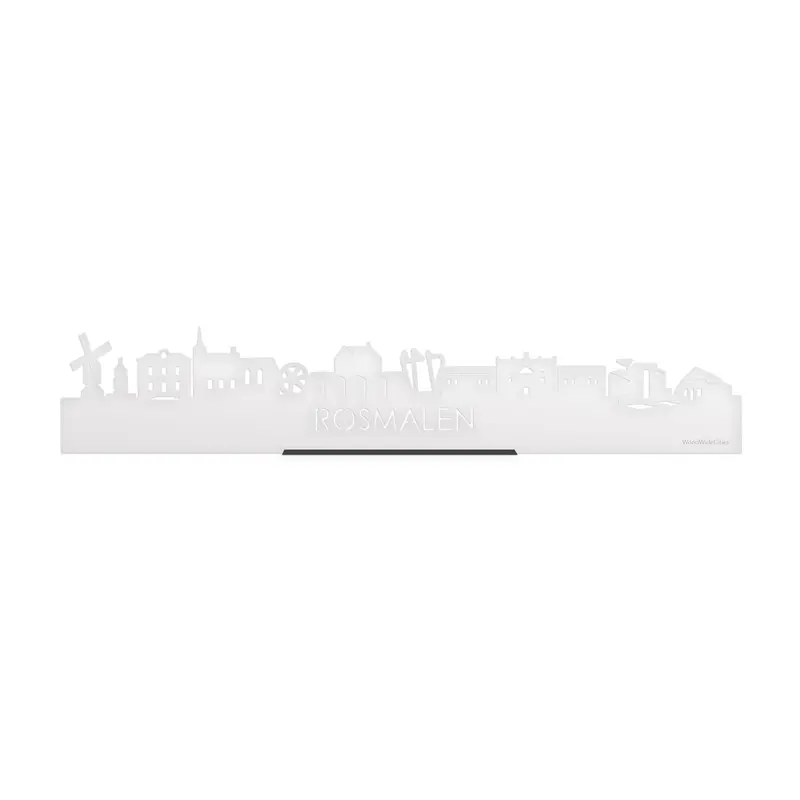 Standing Skyline Rosmalen Wit Glanzend
