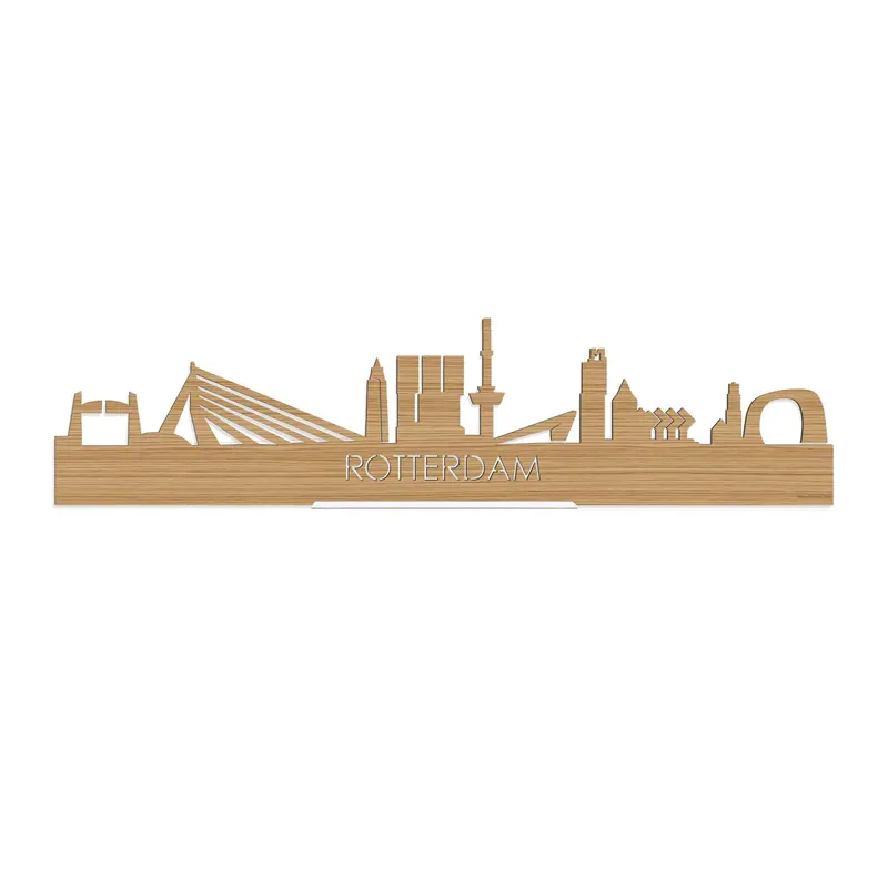 Standing Skyline Rotterdam Bamboe