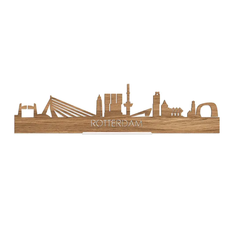 Standing Skyline Rotterdam Eiken
