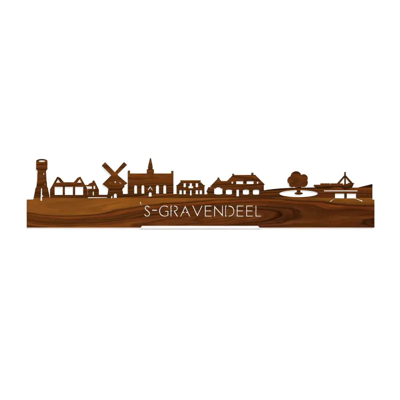 Standing Skyline 's-Gravendeel Palissander