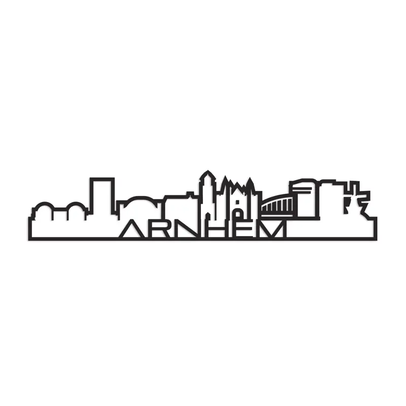 Standing Skyline Shape Arnhem Black