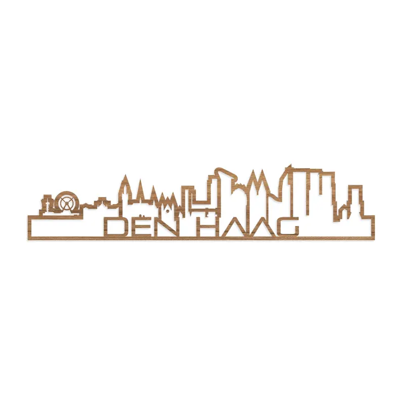 Standing Skyline Shape Den Haag Eiken