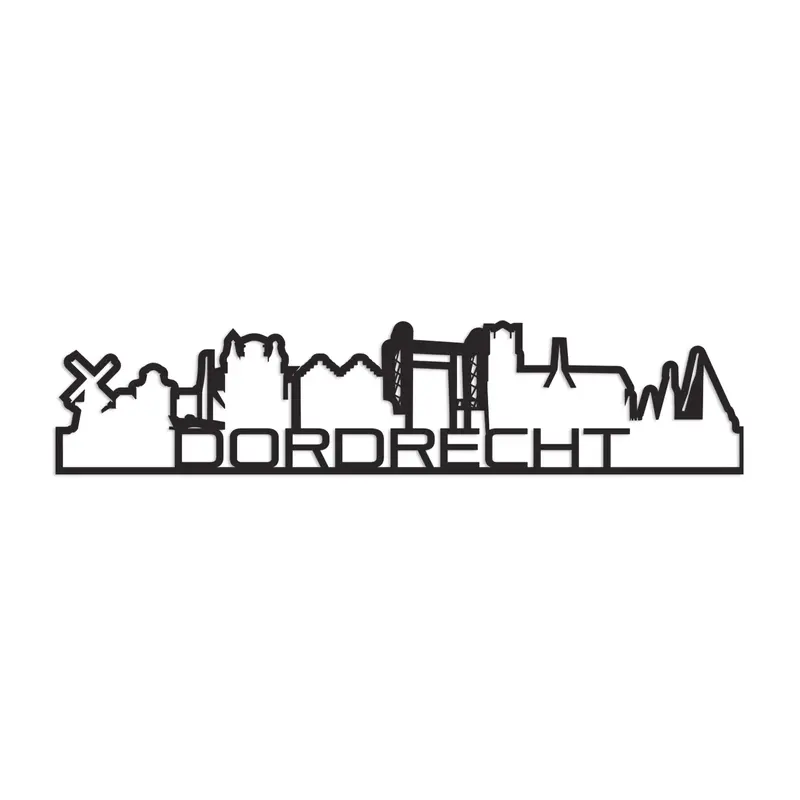 Standing Skyline Shape Dordrecht Black