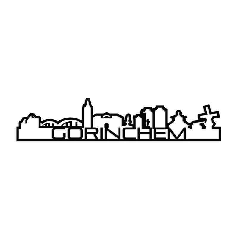 Standing Skyline Shape Gorinchem Black