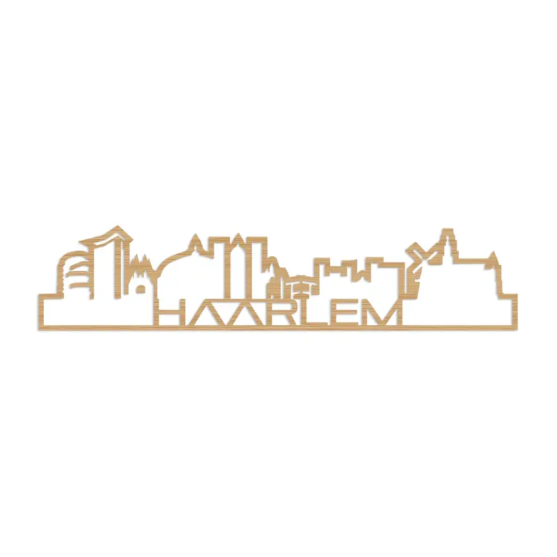 Standing Skyline Shape Haarlem Bamboe