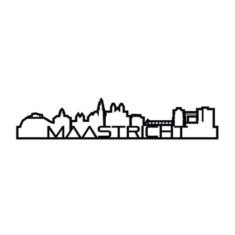 Standing Skyline Shape Maastricht Black