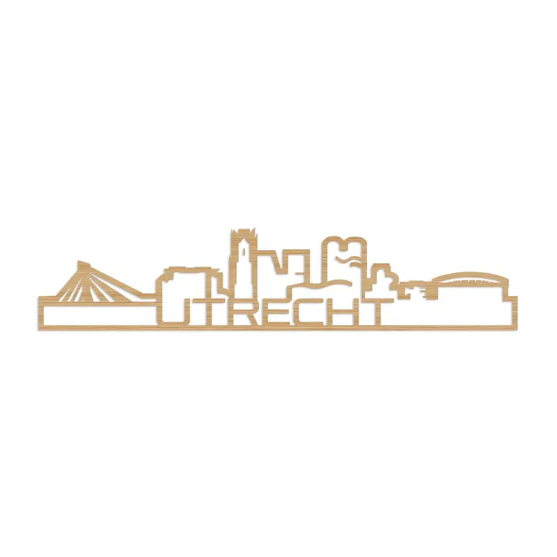 Standing Skyline Shape Utrecht Bamboe