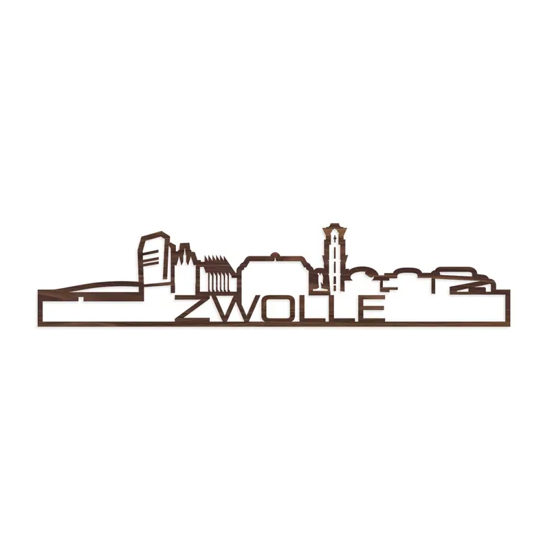 Standing Skyline Shape Zwolle Noten