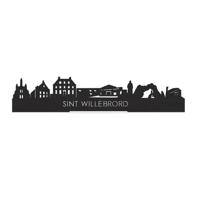 Standing Skyline Sint Willebrord Black