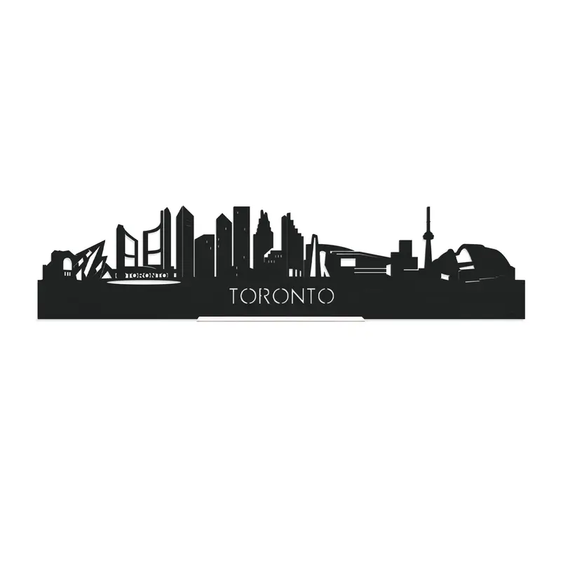 Standing Skyline Toronto Black