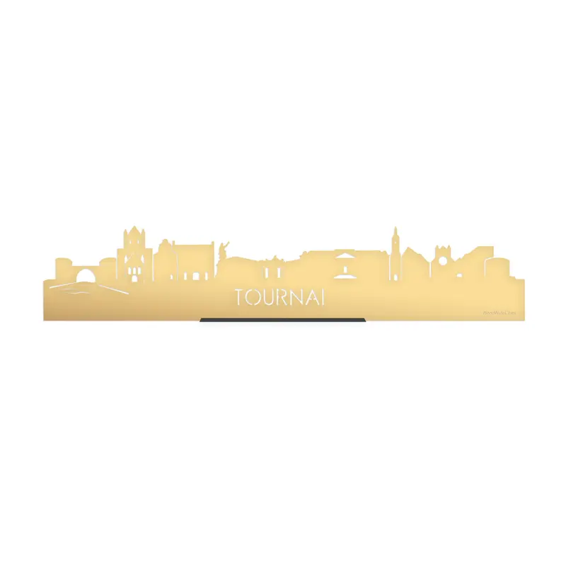 Standing Skyline Tournai Goud Metallic