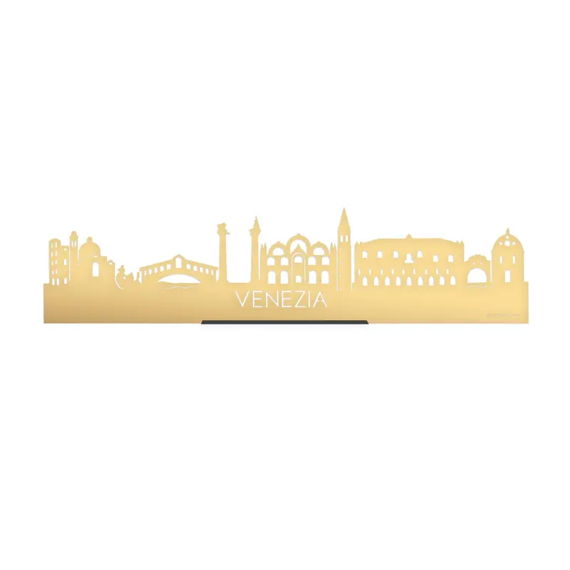 Standing Skyline Venezia Goud Metallic