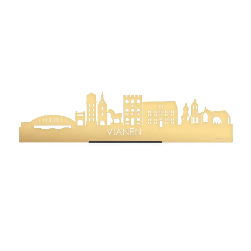 Standing Skyline Vianen Goud Metallic