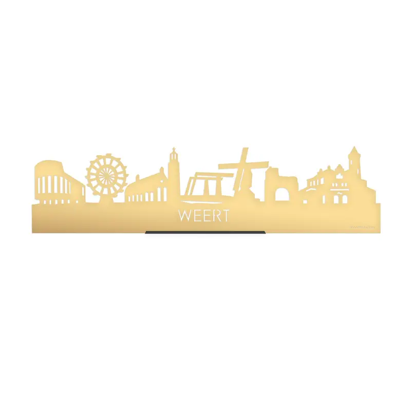Standing Skyline Weert Goud Metallic