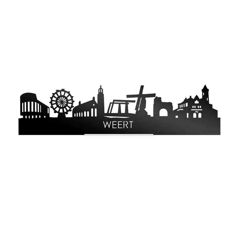 Standing Skyline Weert Zwart Glanzend
