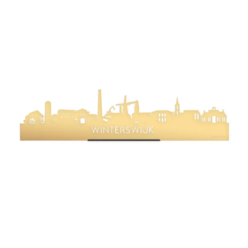 Standing Skyline Winterswijk Goud Metallic