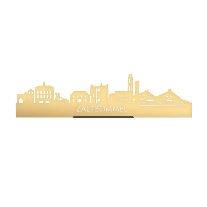 Standing Skyline Zaltbommel Goud Metallic
