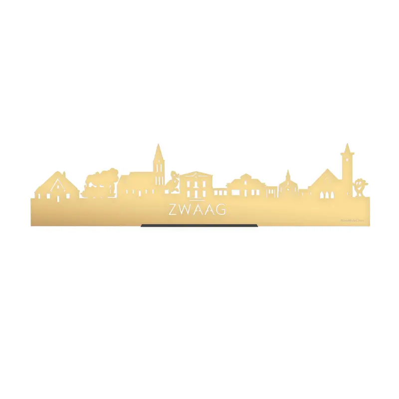 Standing Skyline Zwaag Goud Metallic