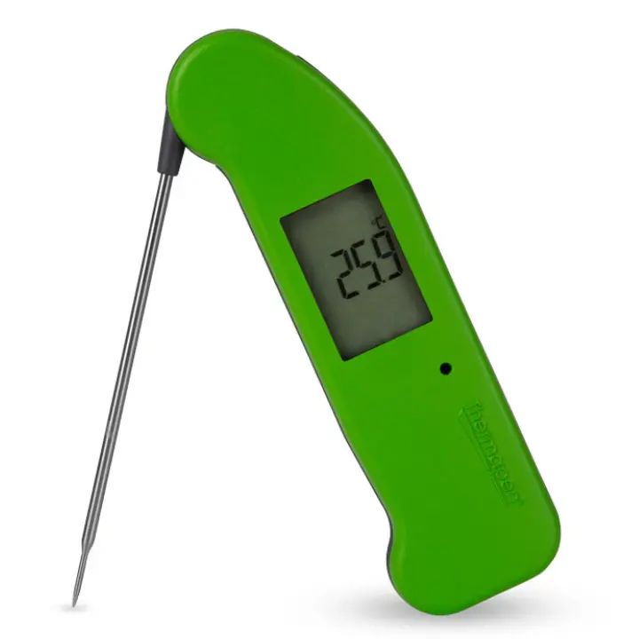 Thermapen ONE – groen – circa 1 s – IP67 – inklapbare RVS-probe