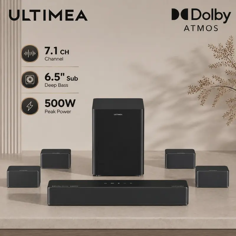 ULTIMEA Poseidon D80 Boom Soundbar