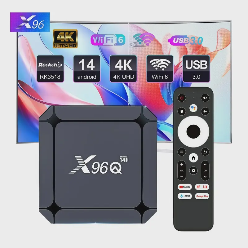 X96Q Android 14 TV Box