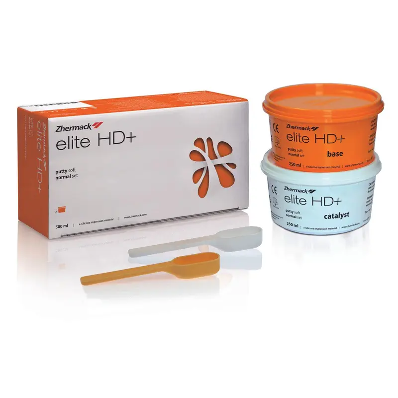 Zhermack Elite HD+ Putty Soft Normal Set (2 x 250 mL)